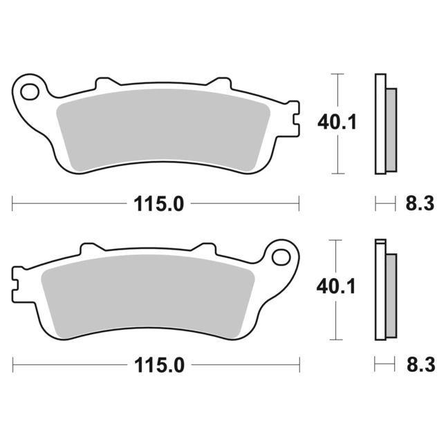 Brembo Bremsbeläge Sintermetall