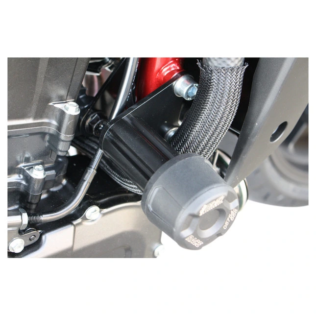 GSG Mototechnik GSG STURZPAD-SATZ DUO, KIT SCHWARZ