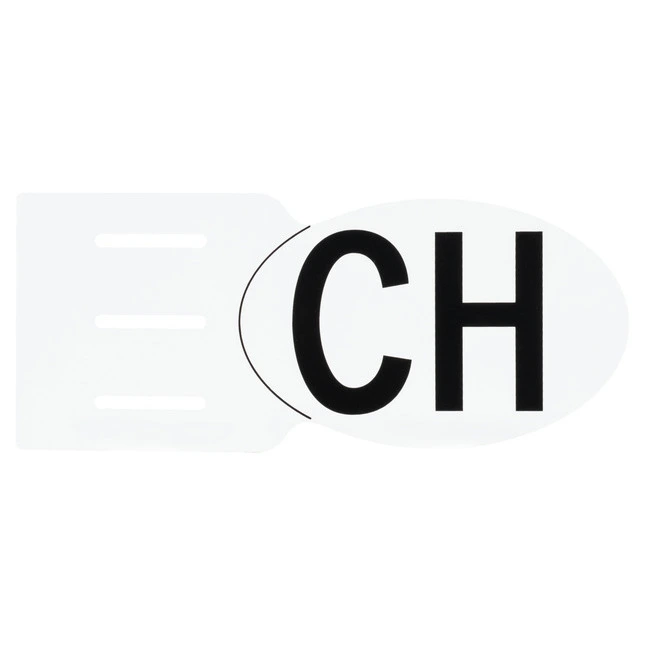 undefined CH-Schild für Kennzeichenhalter