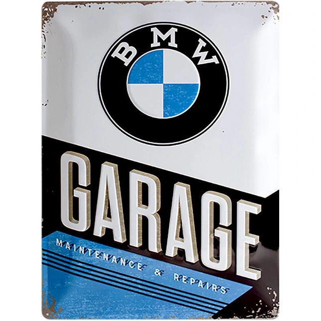 BMW Blechschild BMW "Garage"