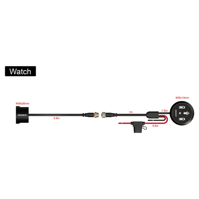 INNOVV ThirdEYE BSD-System - Watch Version