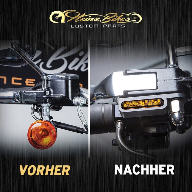 HeinzBikes Led Armaturen Blinker