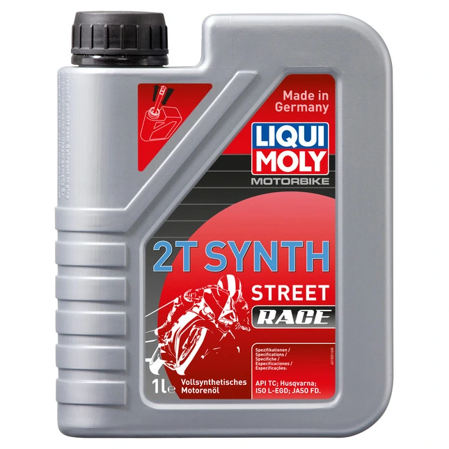 LIQUI MOLY Motorenöl 2-Takt Synth Street Race, 1L