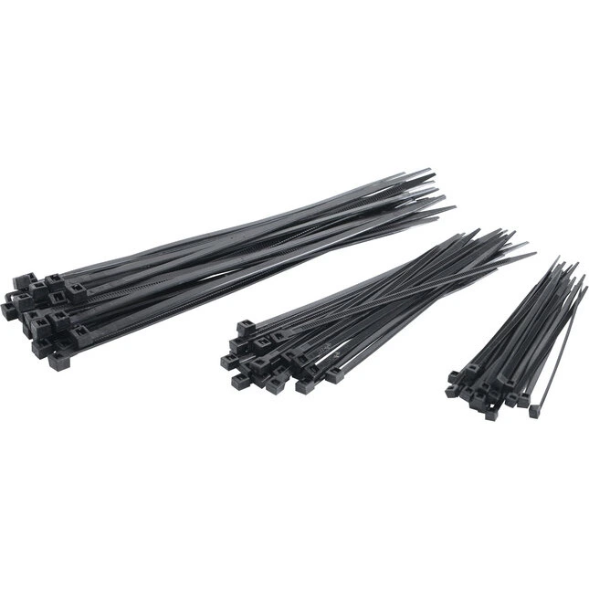 Autec Kabelbinder-Set, schwarz