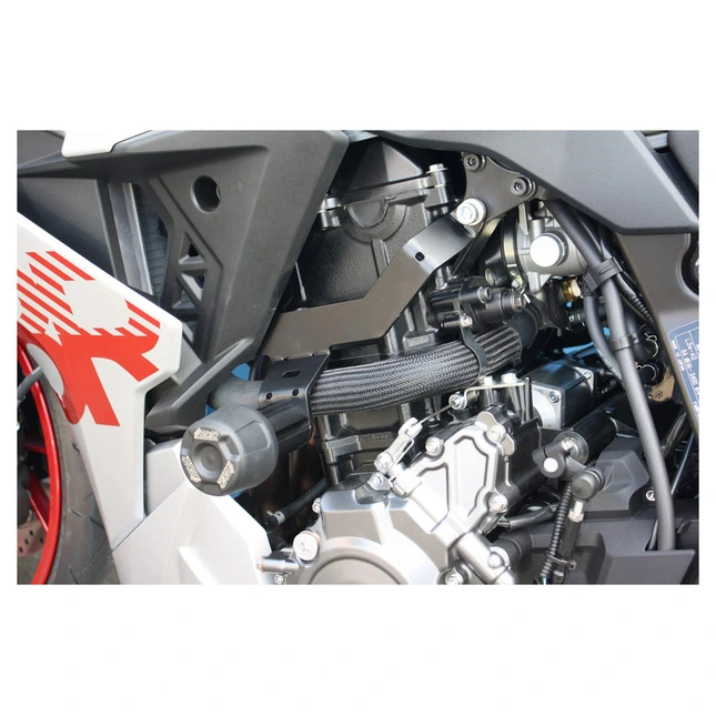GSG Mototechnik GSG STURZPAD-SATZ DUO, KIT SCHWARZ