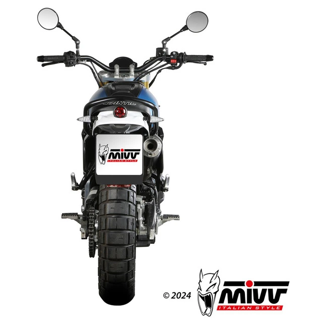 MIVV X-M1 Auspuffsystem mit EG-BE