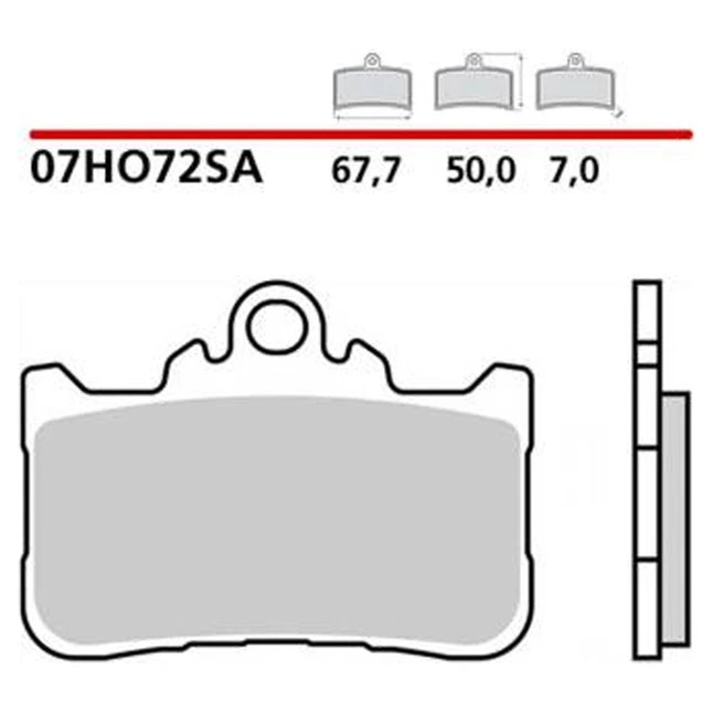 Brembo Bremsbeläge Sintermetall