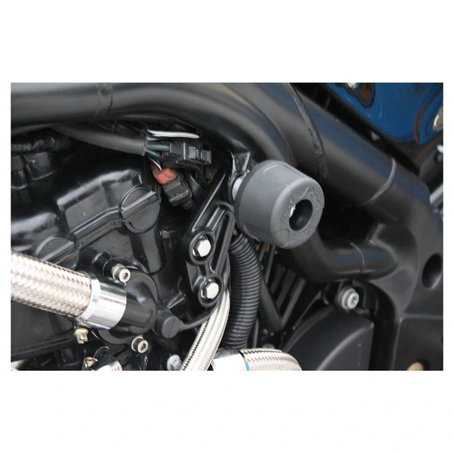 GSG Mototechnik GSG STURZPAD-SATZ DUO, KIT SILBER