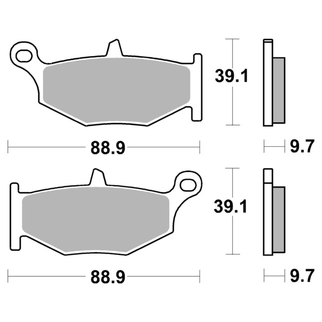 Brembo Bremsbeläge Sintermetall