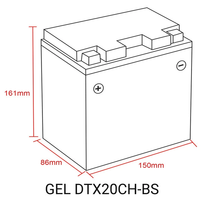 Delo Gel Batterie