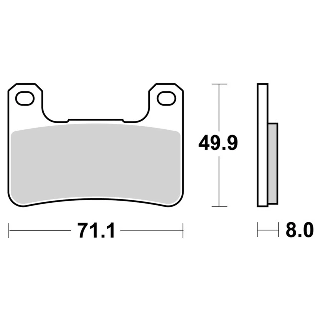 Brembo Bremsbeläge Sintermetall