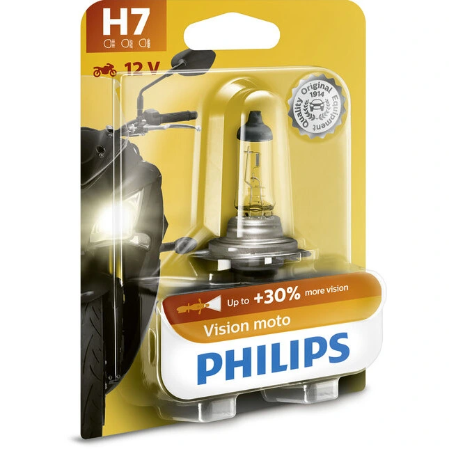 Philips Vision Moto H7 +30% 55W