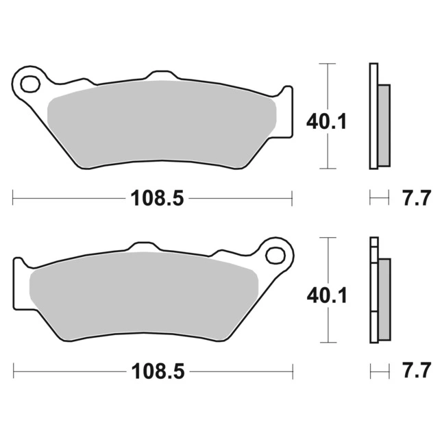 Brembo Bremsbeläge Organisch Carbon Ceramic