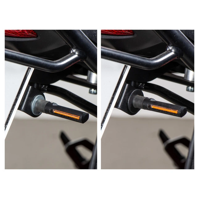 Screws4Bikes Mini-Blinker-Aufnahme Kennzeichen-Halter