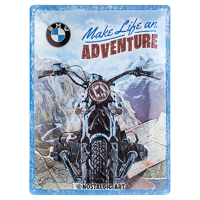 BMW Blechschild BMW Adventure