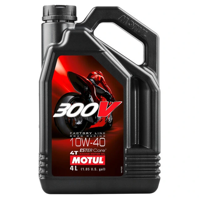Motul Motorenöl 300V 4T 10W-40, 4 Liter
