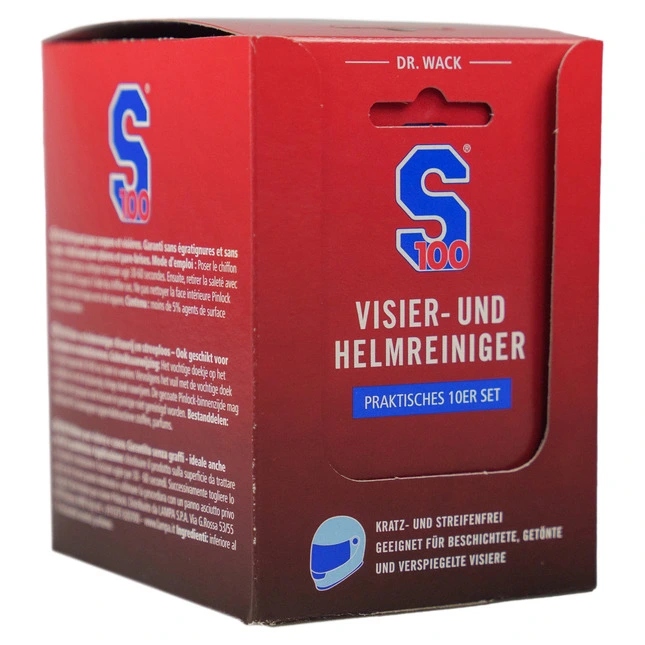 S100 Visier- Und Helmreinigungstücher