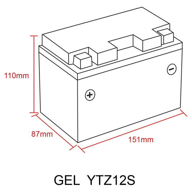 saito Gel-Batterie