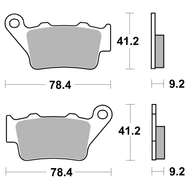 Brembo Bremsbeläge Organisch Carbon Ceramic