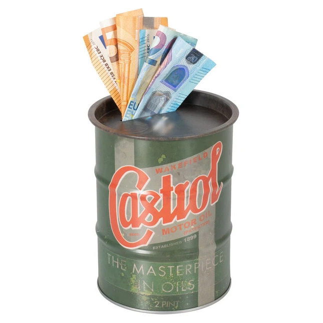 Castrol Ölfass Spardose