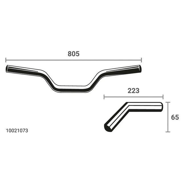 TRW Off-Road-Lenker Alu Breite 805Mm