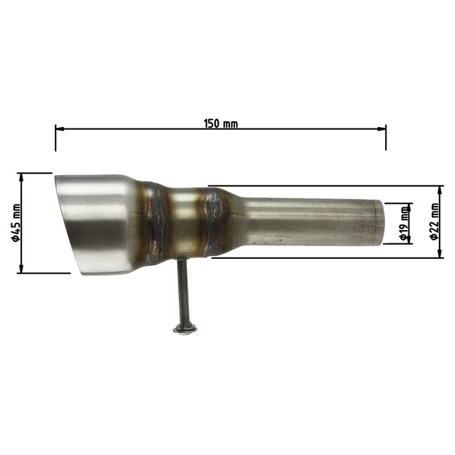 Shark Auspuff Dsx-5 Db-Absorber Extra Leise