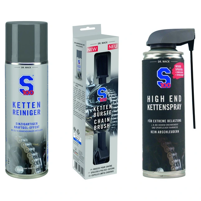 S100 3er-Kettenpflege-Set High End Spray