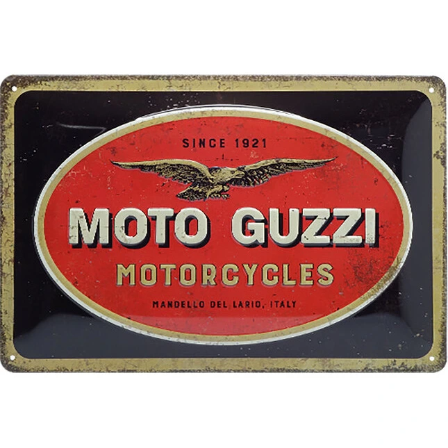 Moto-Guzzi Blechschild Moto-Guzzi Logo