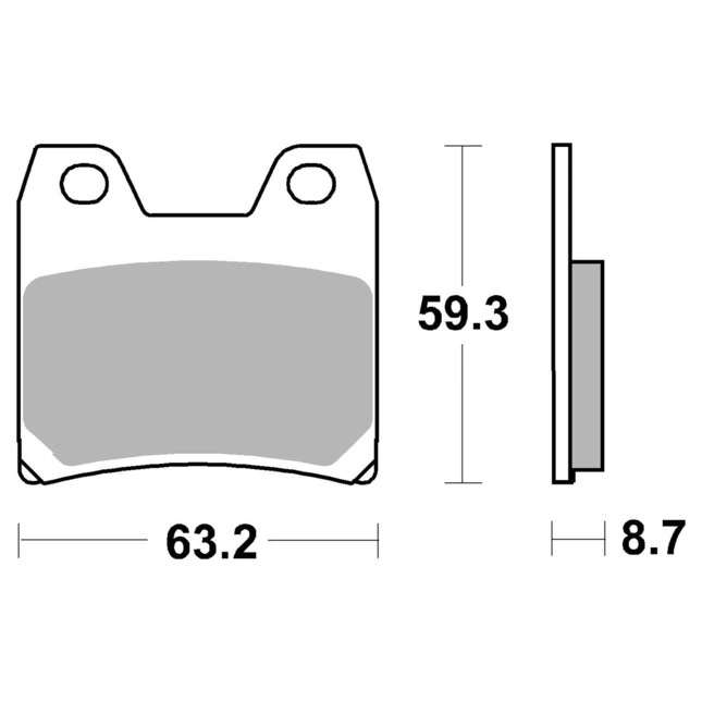 Brembo Bremsbeläge Sintermetall