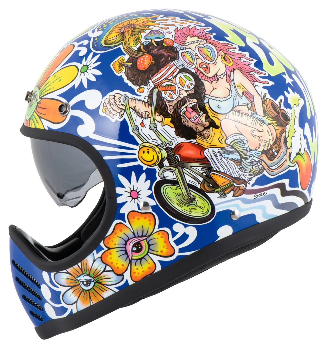 DMD Seventyseven Flower Power Casque Intégral