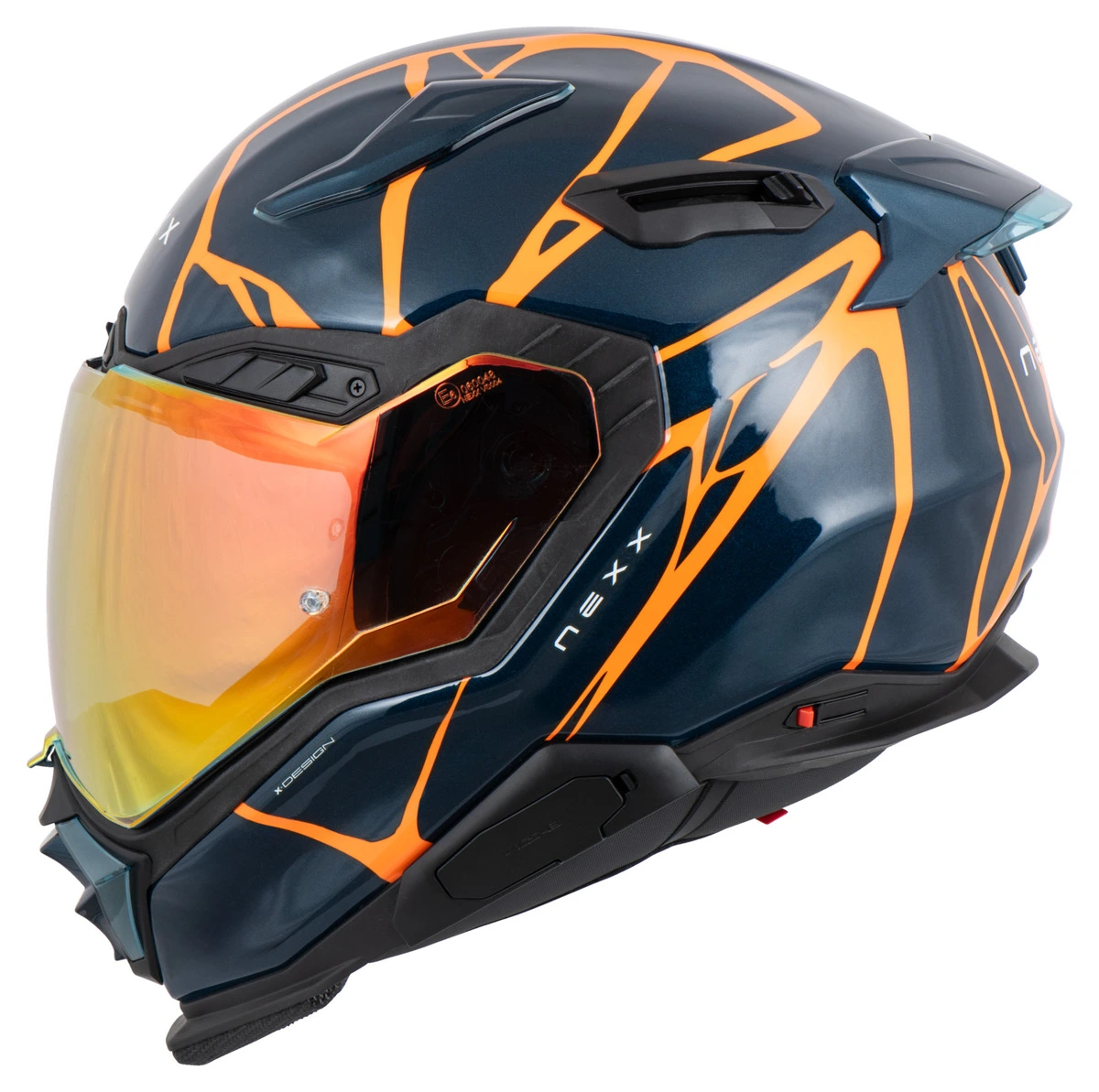 Nexx X.wst 3 Face B Teal Casque Intégral