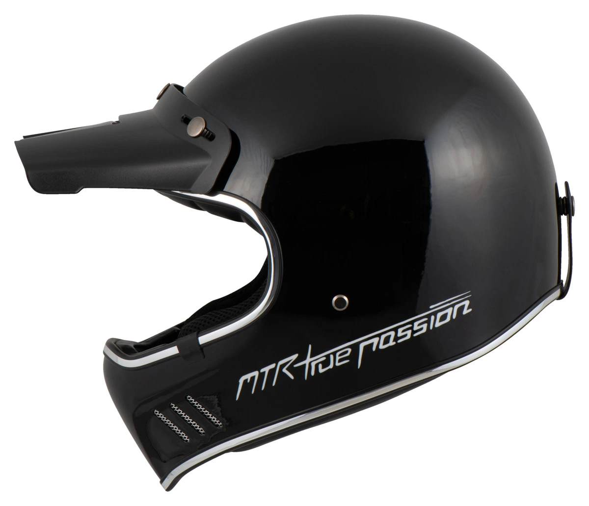 MTR Vintage-MX Evo Casque rétro offroad Casque