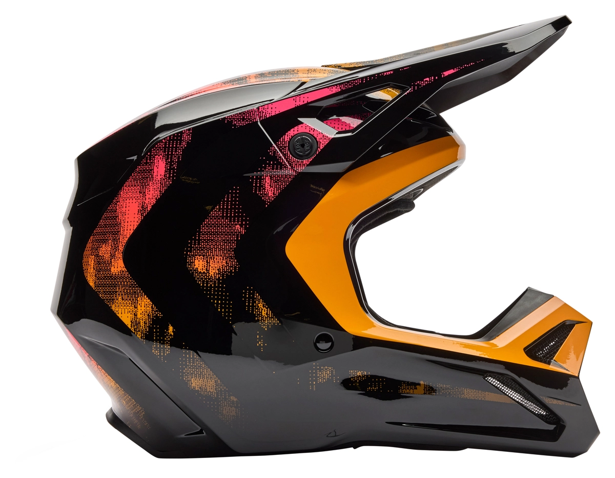 FOX V1 Kairos Tangerine Casque De Cross