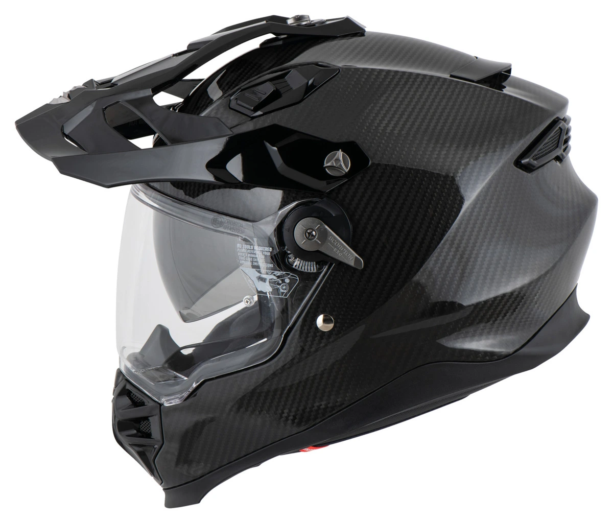 Scorpion ADF-9000 Carbone Casque intégral et de cross