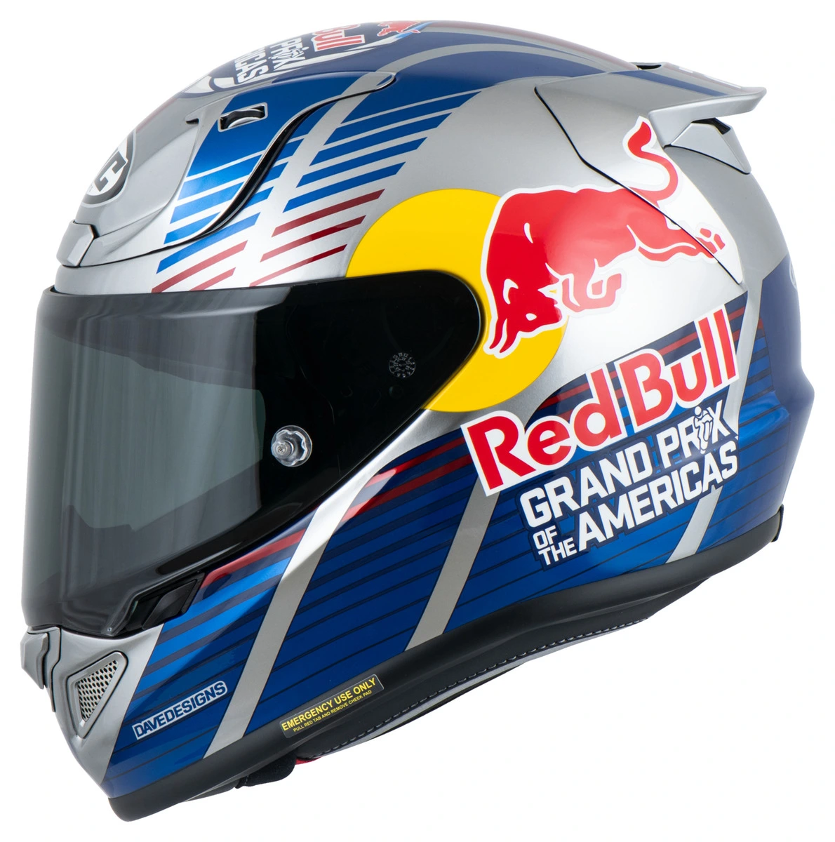 HJC Rpha 12 Grand Prix Red Bull d'Austin II Casque Intégral