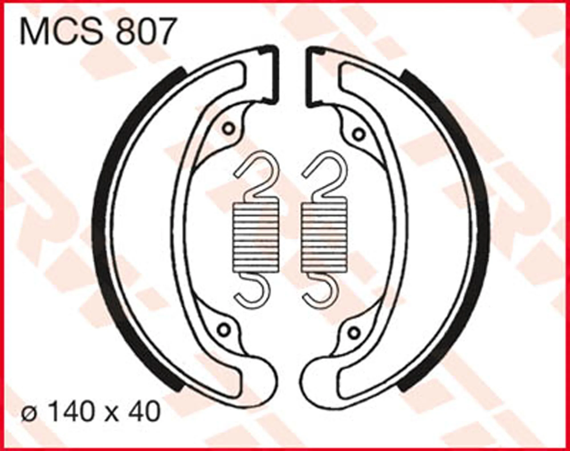 TRW BRAKE-SHOES ORGAN.