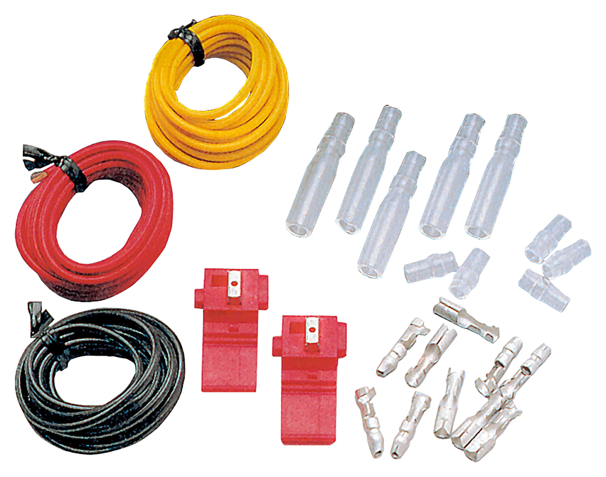CABLE SET WITH CLAMPS