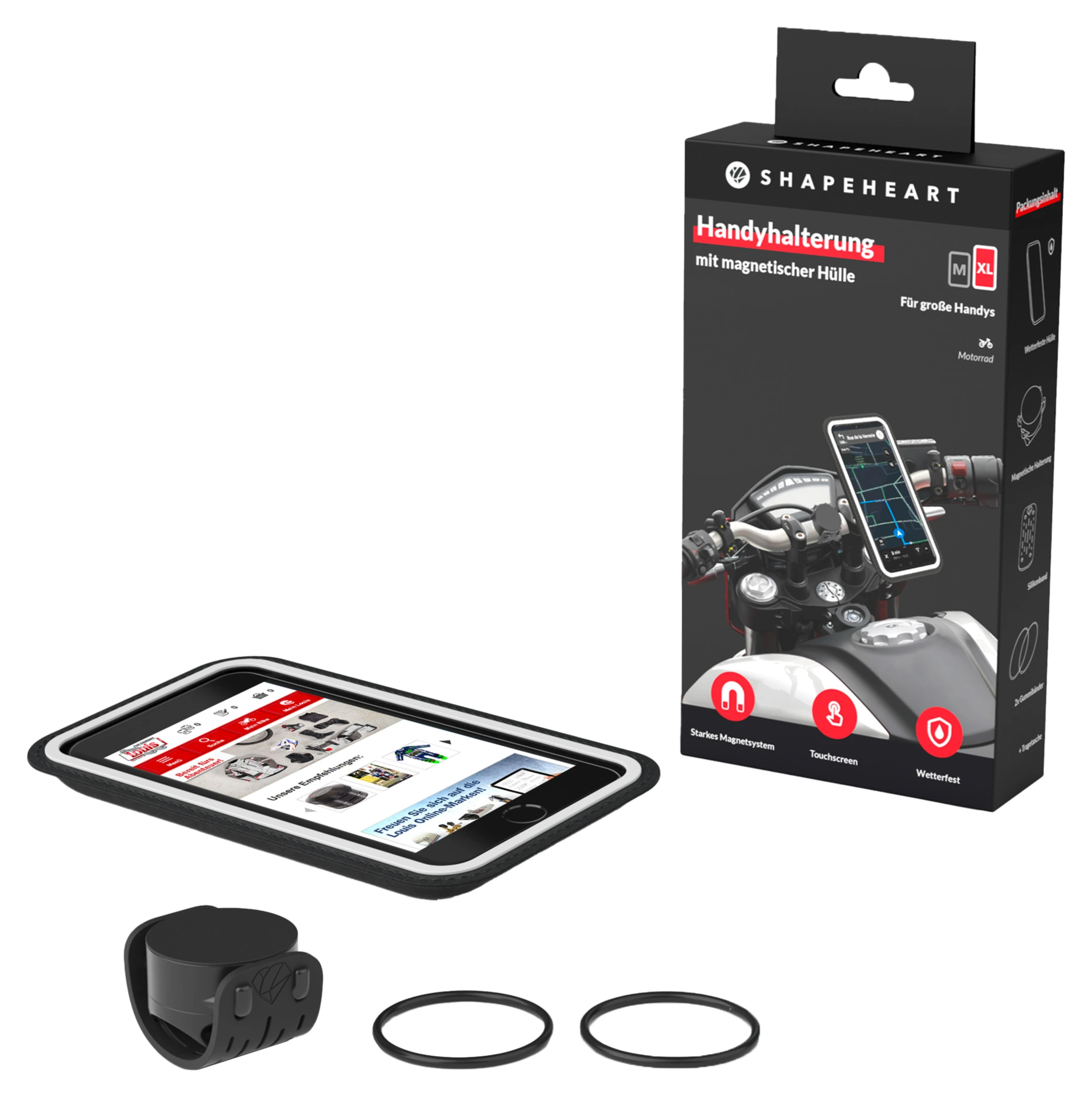 SHAPEHEART SCREW Magnetic Mount For Scooter User Manual