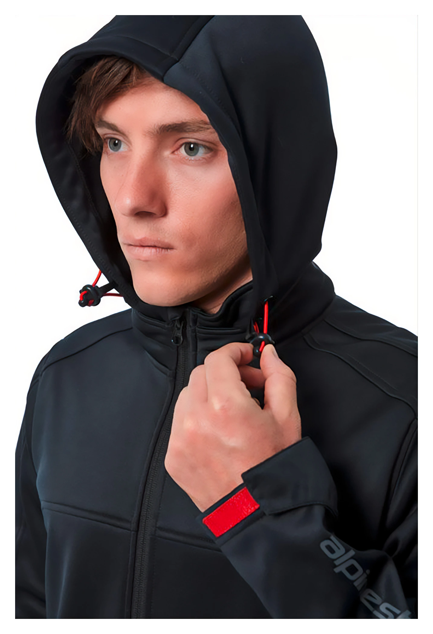 alpinestars A-STARS STRAT X SIZE S MICROFLEECE JACKET, BLACK