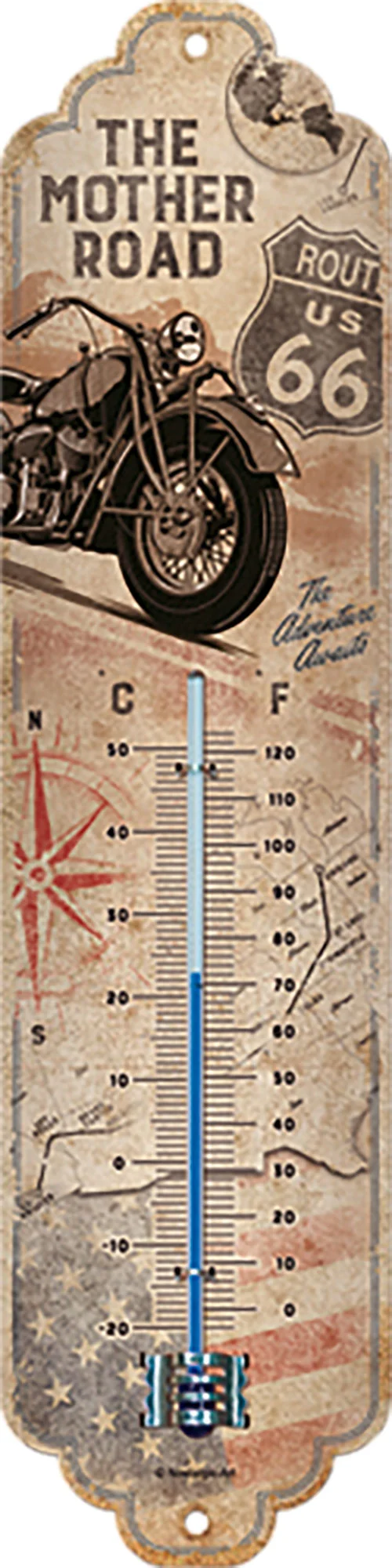 *ROUTE 66* THERMOMETER