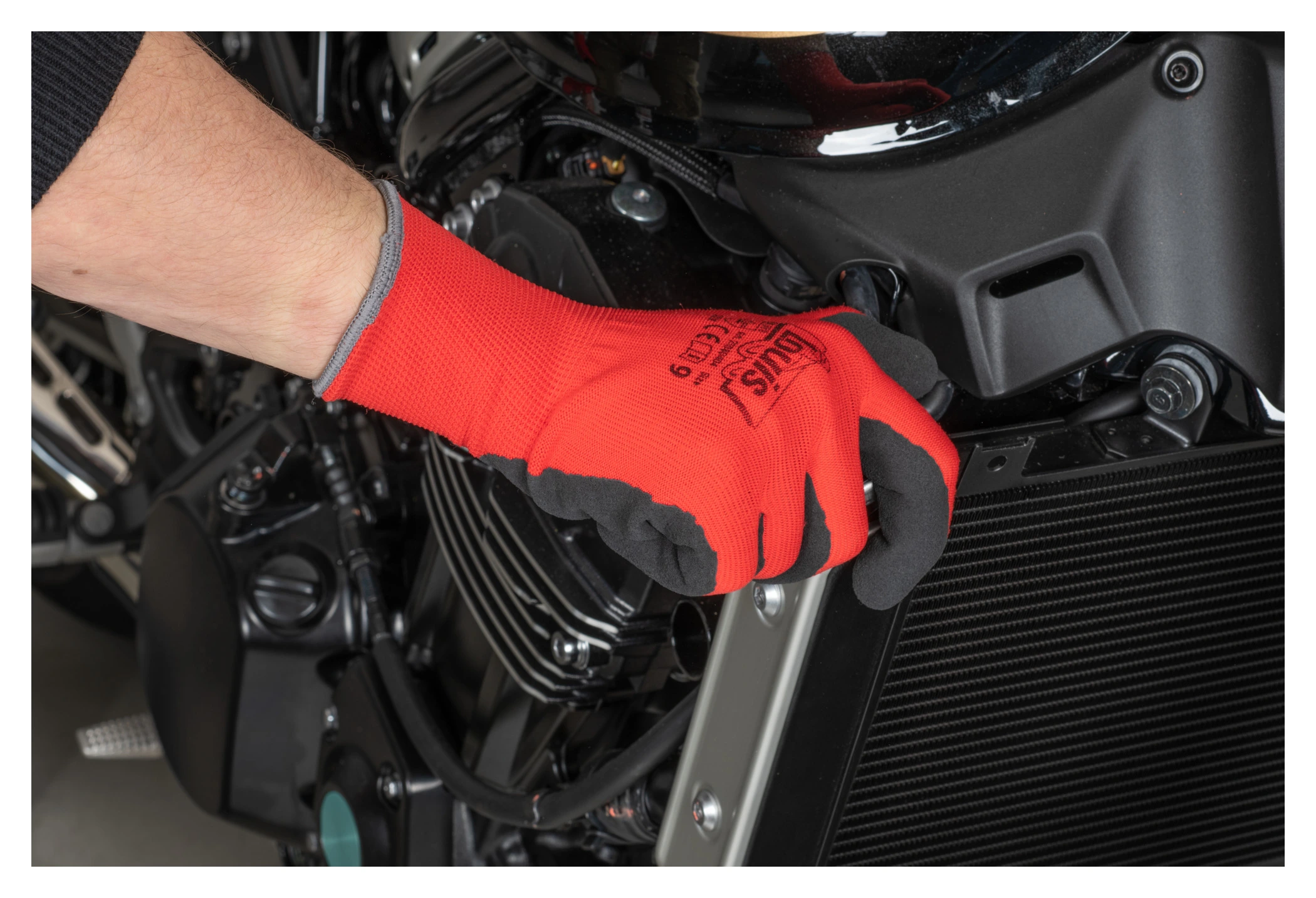 Nitrilhandschuhe Extra Groß LARGE 180 X Tiger Grip Orange Quality Nitrile* Gloves Workshop Approved 2 Boxes Robuste Handschuhe Für Werkstatt