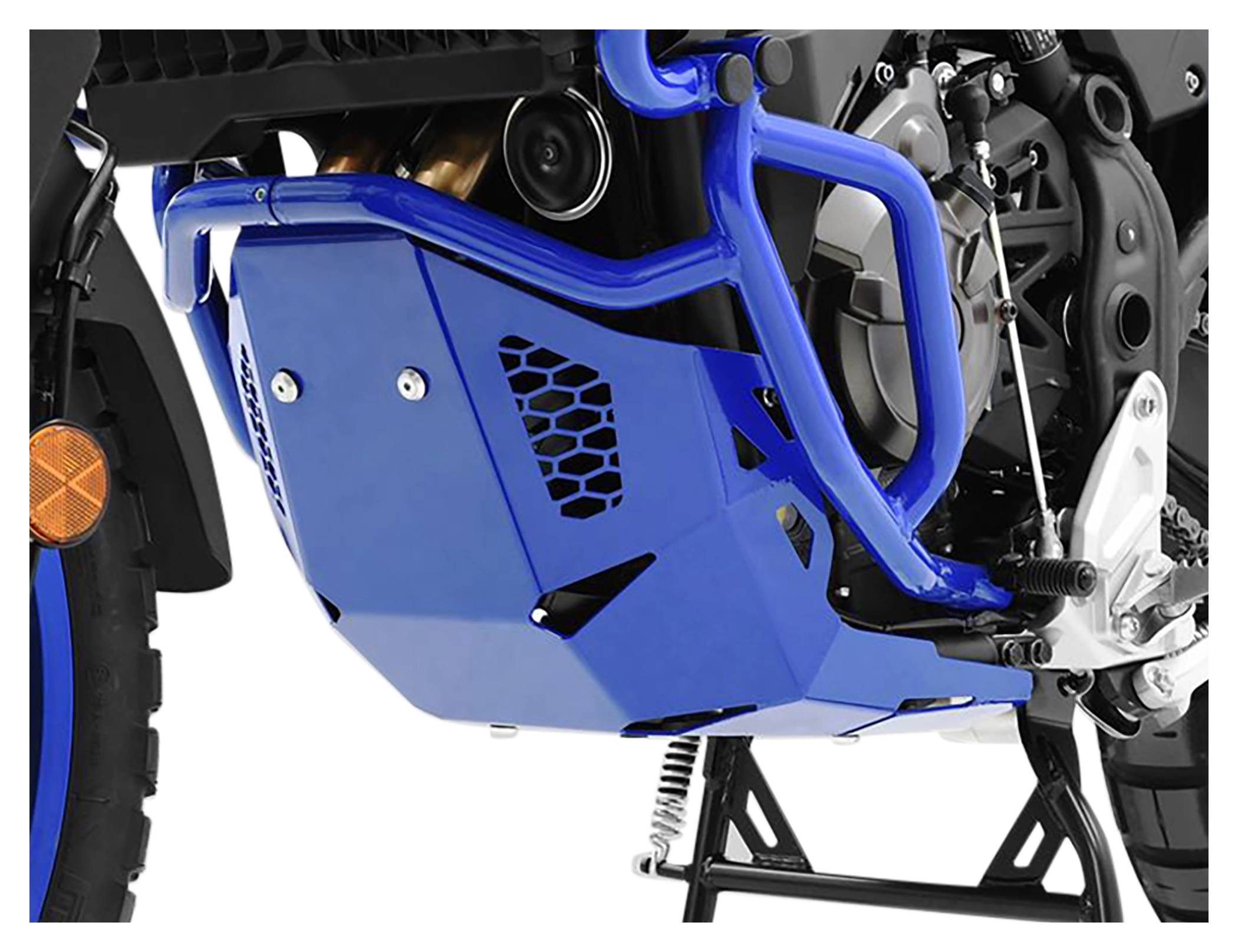 Zieger Zieger Engine Guard in blue for various models, aluminium