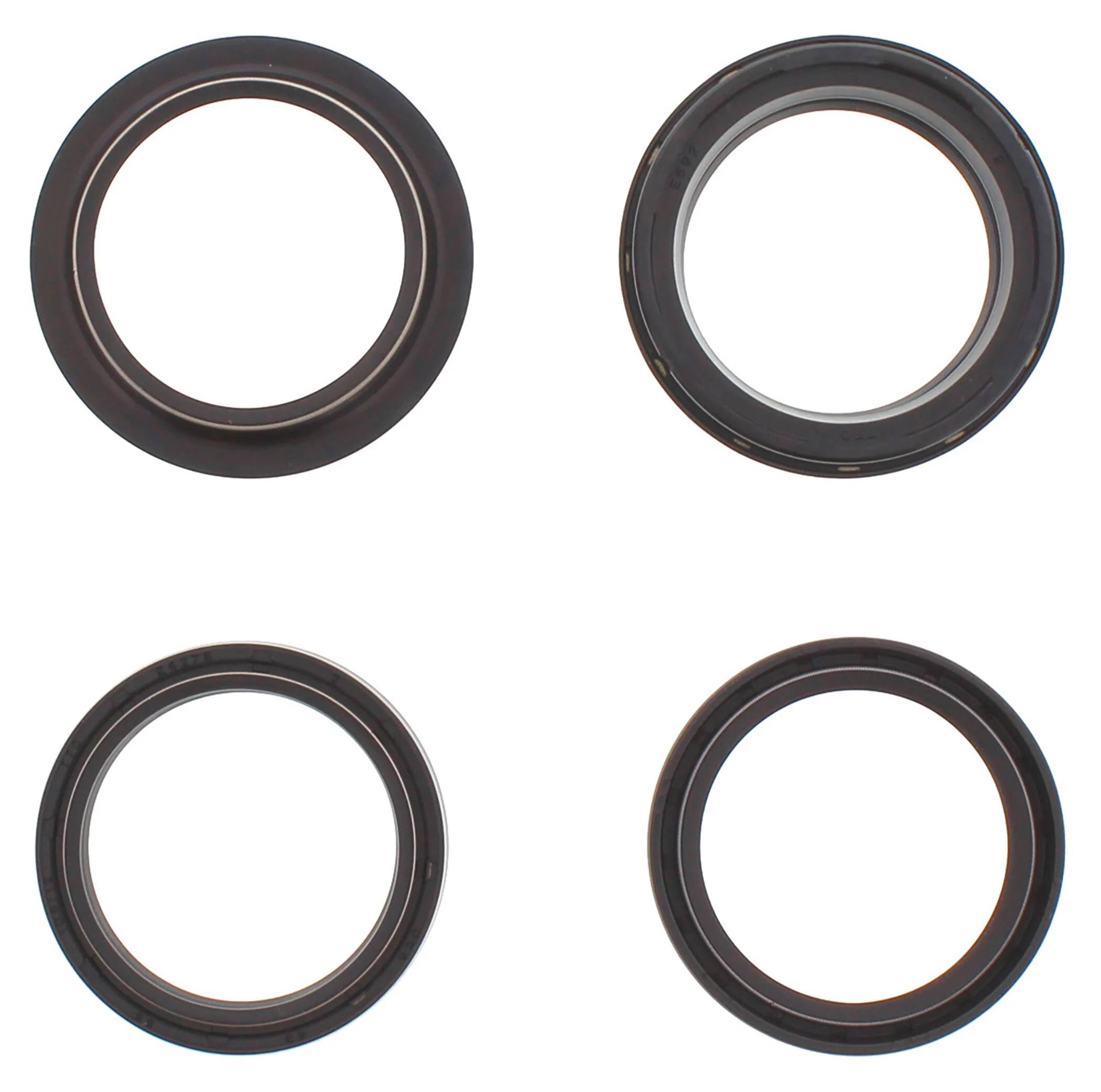 All Balls Racing FRONT FORK SEAL SET Oil seals and dust covers