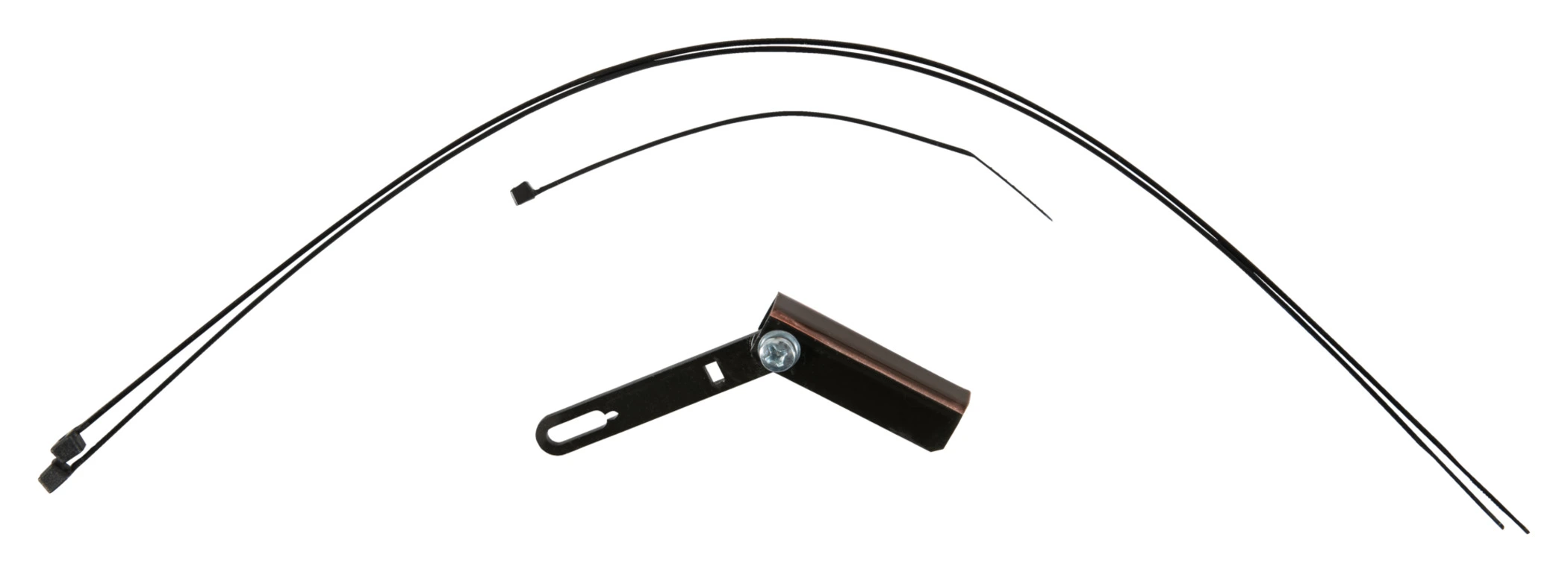 Cobrra Ersatzteil NDN2-U – Auslasshalter Mit Kabelbinder Für Nemo2 Kettenschmiersystem, Aus Kunststoff, Schwarz