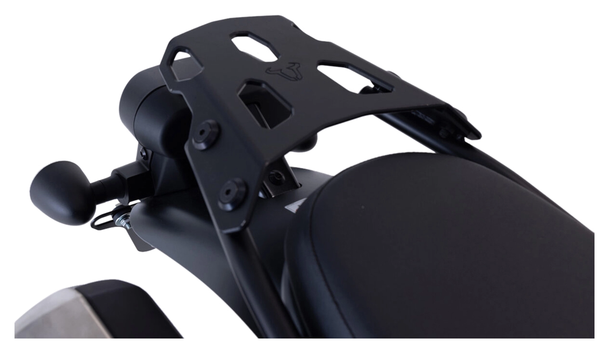 SW-Motech Adapterplatte für Street-Rack Gepäckträger mit Adapterkit für Givi/Kappa mit Monkey ab
