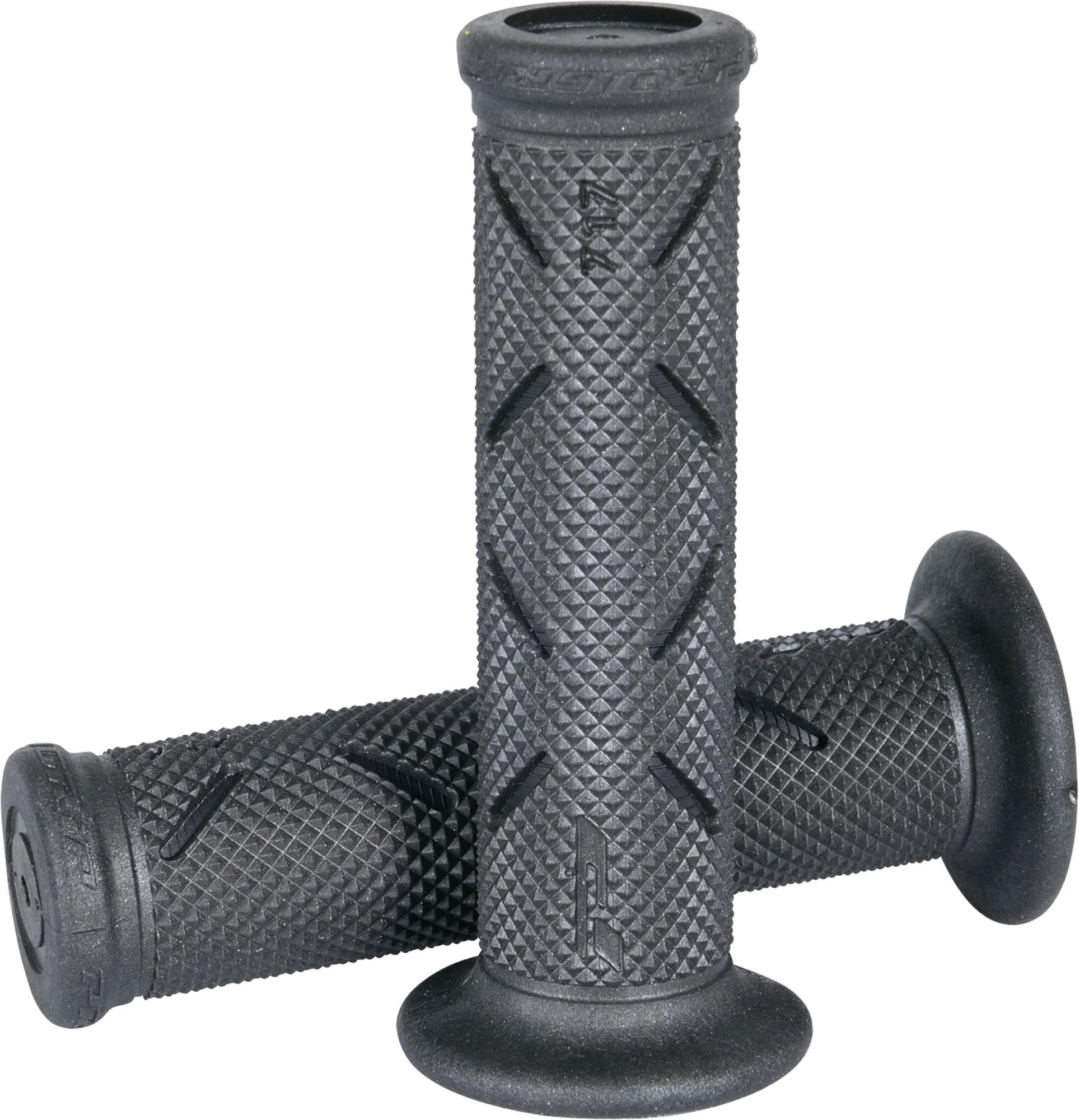 Poignées De Moto Road Grip LAMPA 90308 - Noir - Style Tourisme