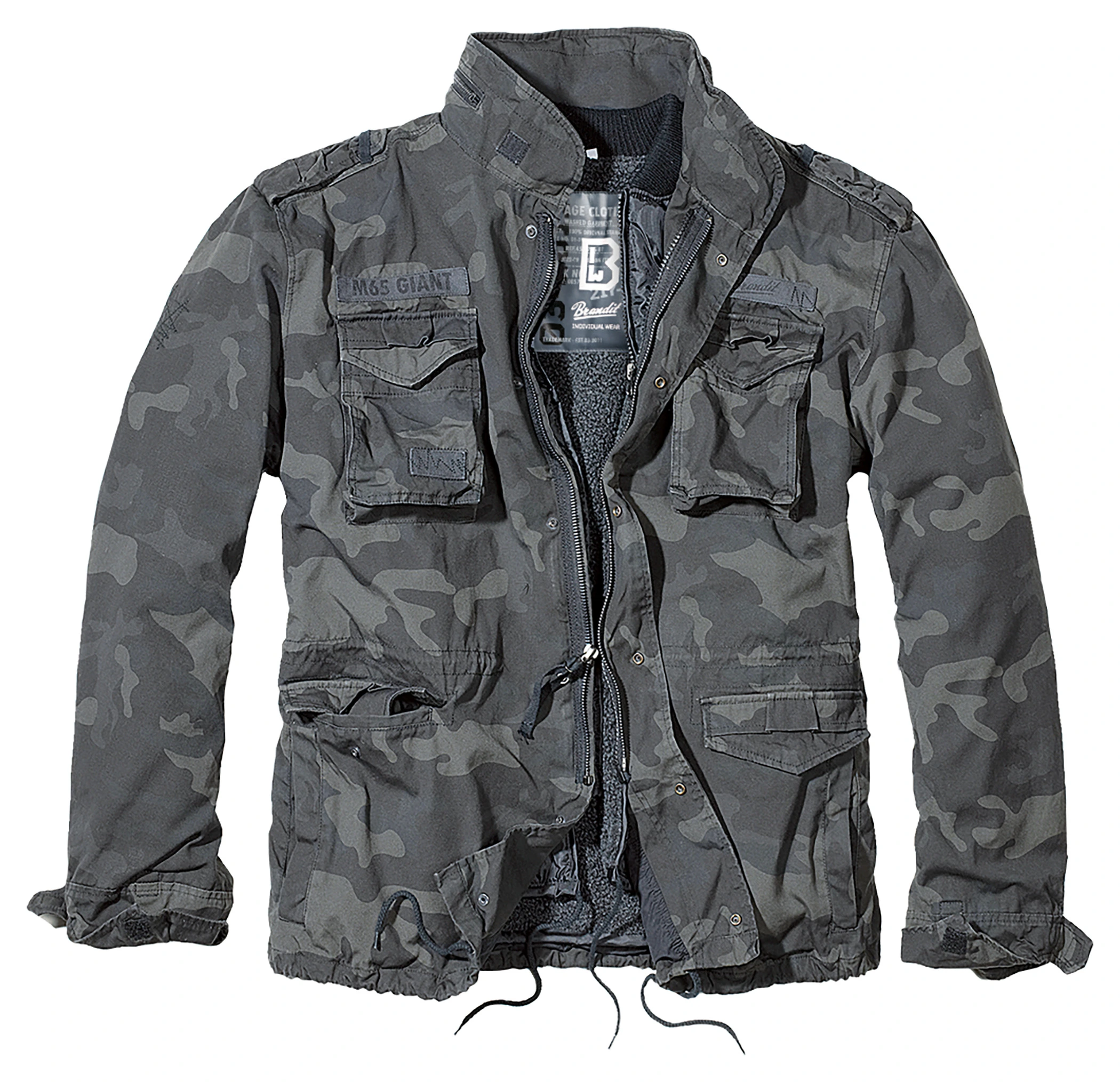 Veste Softshell Brandit Hurricane – Imperméable, Doublée, Pour Outdoor Et Loisirs