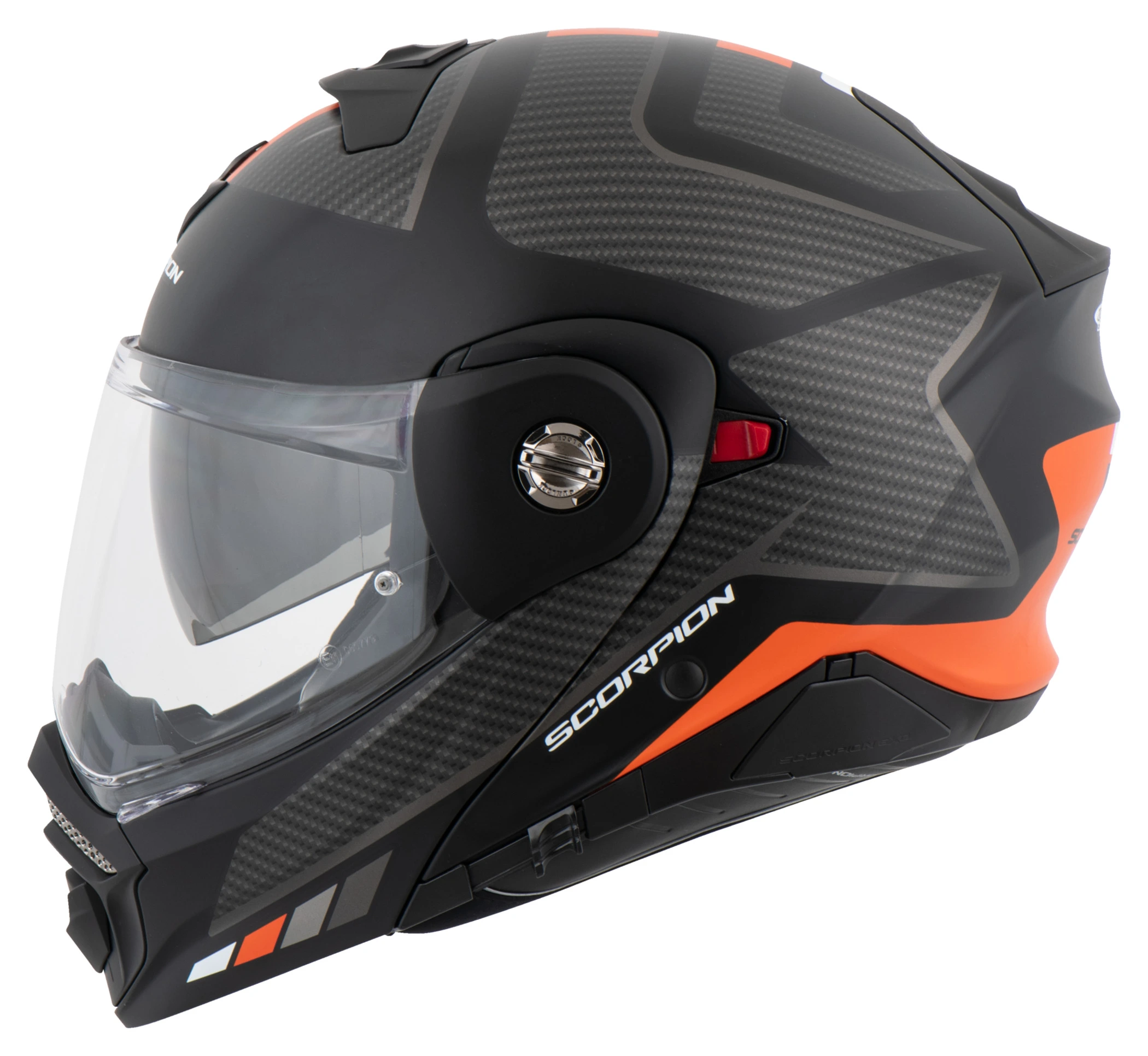 Casque Scorpion ADX-2 Camino - Modular Taille XL - Noir - Usage Motocicleta - Bon État Général