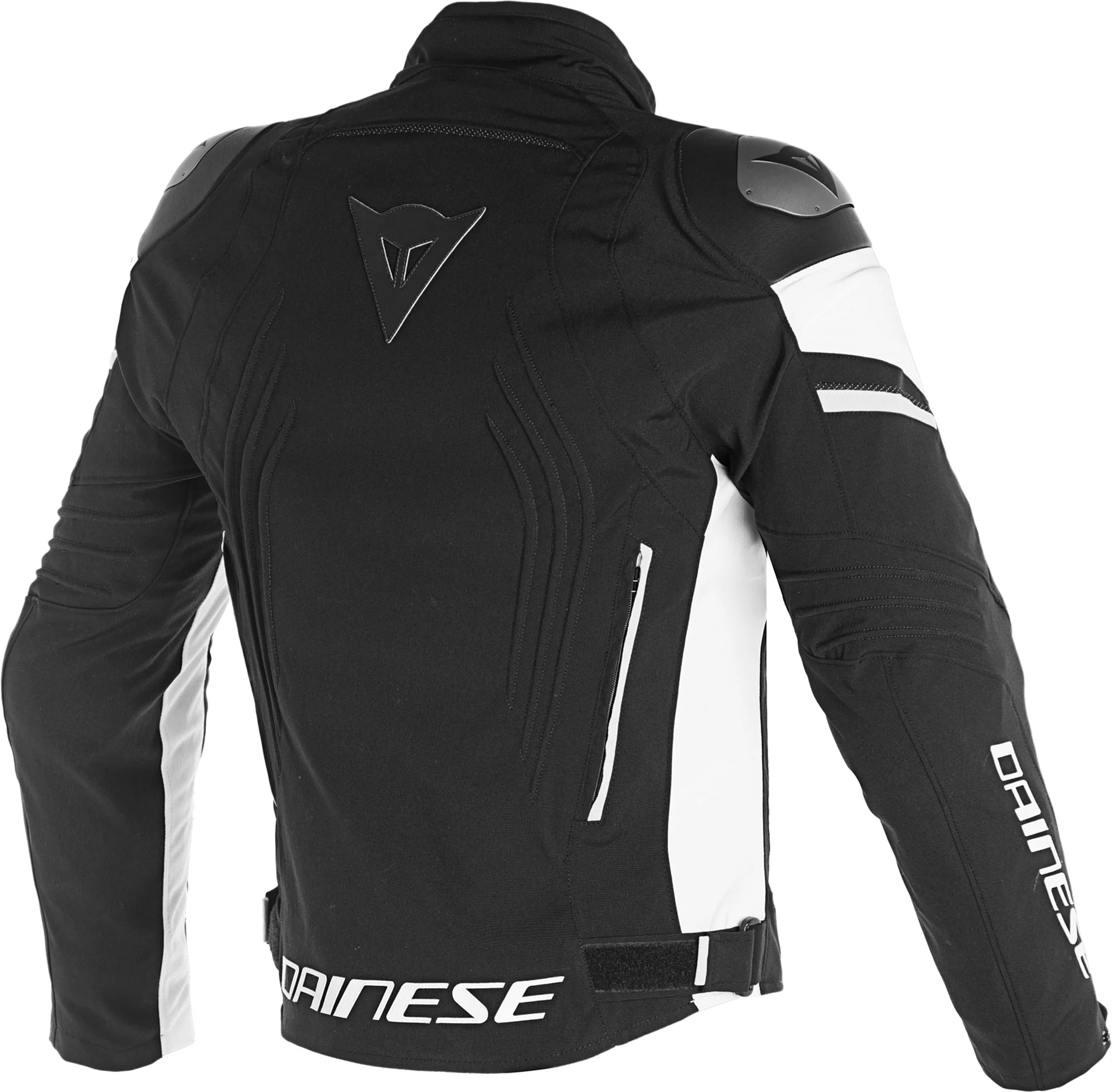 Dainese D. RACING 3 DDRY SIZE 56 TEXTILE JACKET, BLACK/WHI