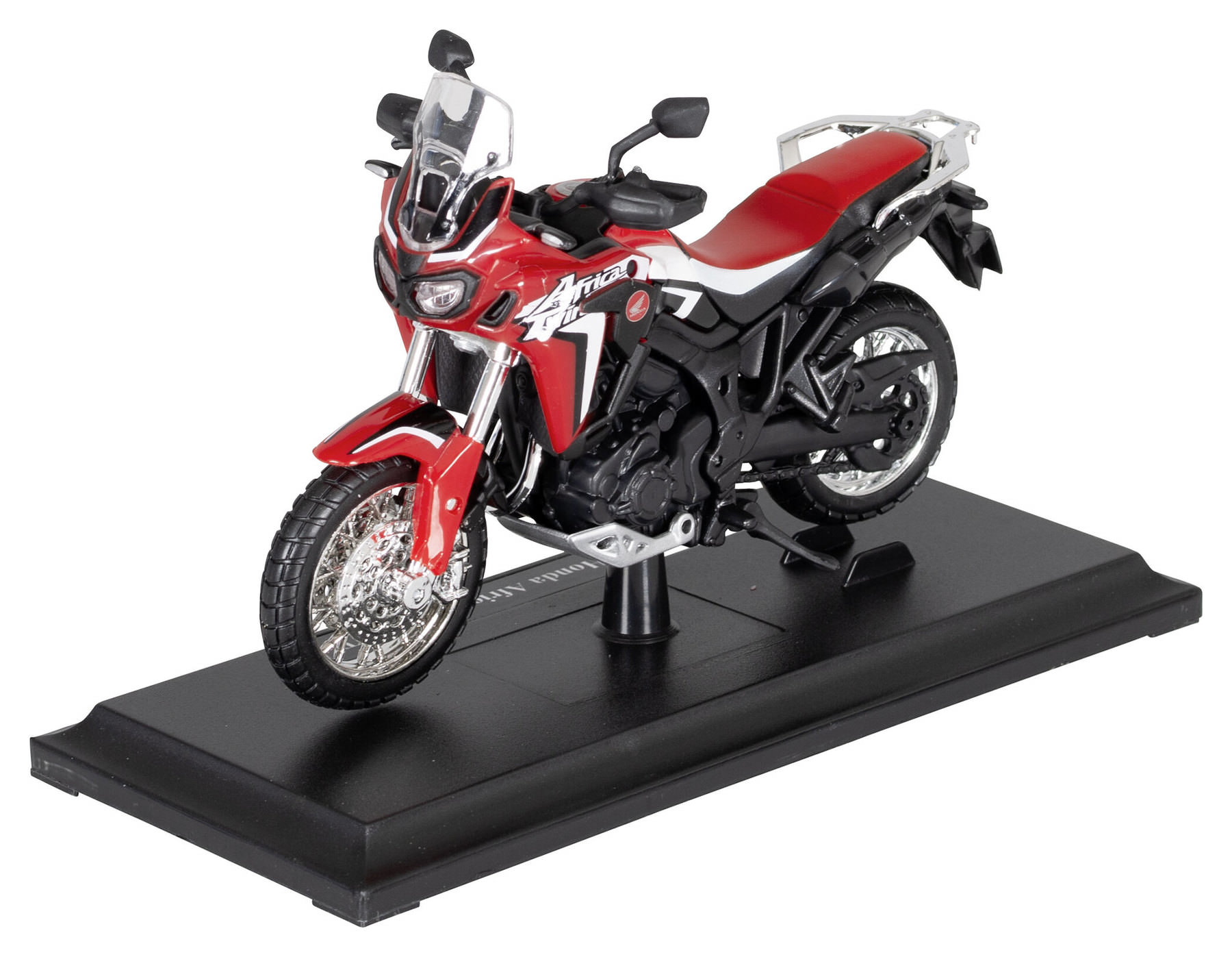 Maisto 1:18 Honda Africa Twin DCT Motorcycle Bike Model Toy W/Display Base